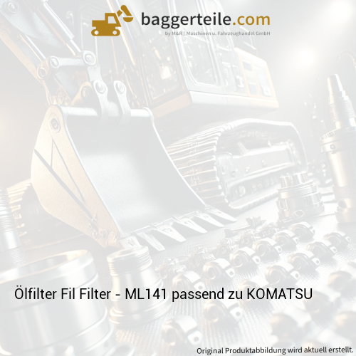 Ölfilter Fil Filter - ML141 passend zu KOMATSU