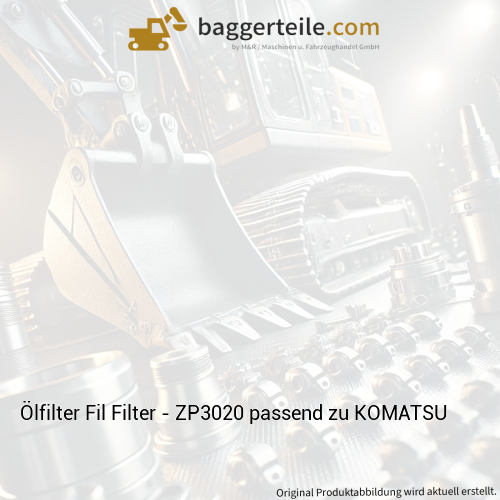 Ölfilter Fil Filter - ZP3020 passend zu KOMATSU