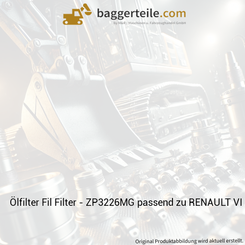 Ölfilter Fil Filter - ZP3226MG passend zu RENAULT VI