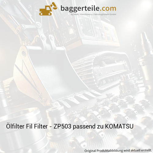 Ölfilter Fil Filter - ZP503 passend zu KOMATSU