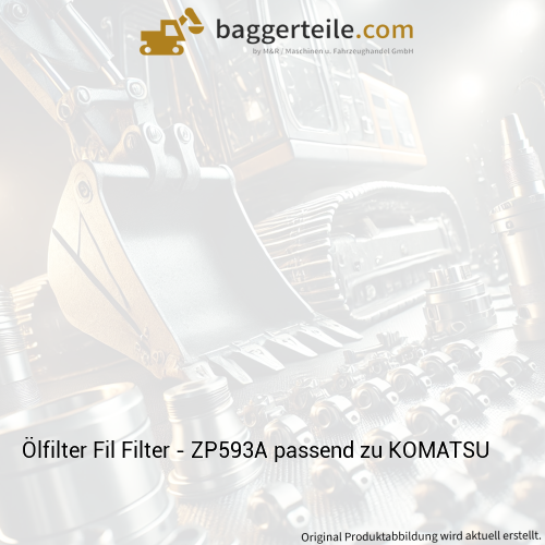 Ölfilter Fil Filter - ZP593A passend zu KOMATSU