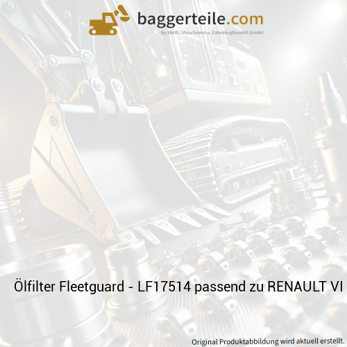 Ölfilter Fleetguard - LF17514 passend zu RENAULT VI