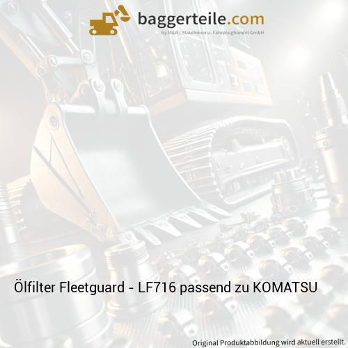 Ölfilter Fleetguard - LF716 passend zu KOMATSU