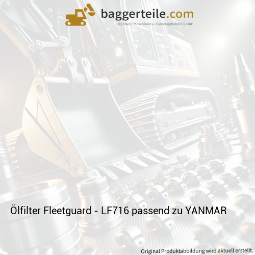 Ölfilter Fleetguard - LF716 passend zu YANMAR