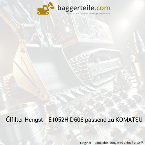 Ölfilter Hengst - E1052H D606 passend zu KOMATSU