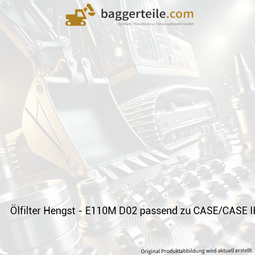 Ölfilter Hengst - E110M D02 passend zu CASE/CASE IH