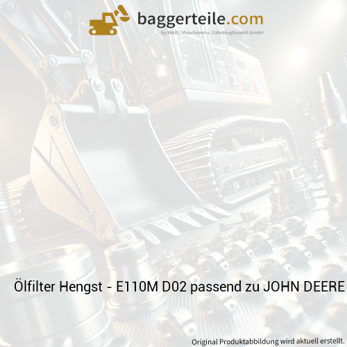 Ölfilter Hengst - E110M D02 passend zu JOHN DEERE