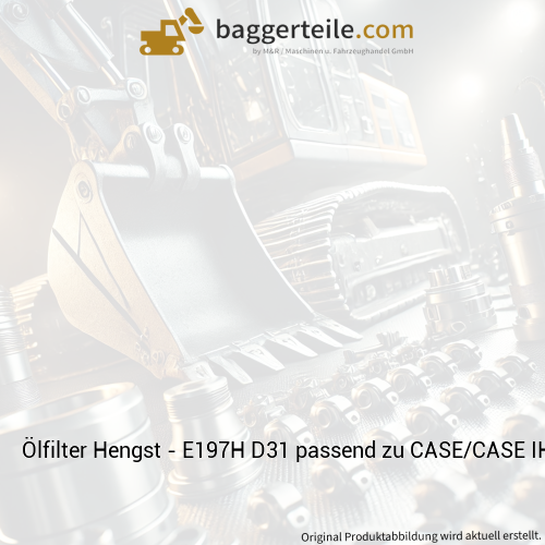 Ölfilter Hengst - E197H D31 passend zu CASE/CASE IH