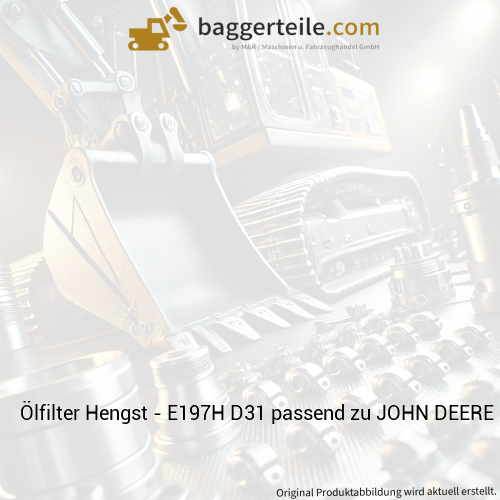 Ölfilter Hengst - E197H D31 passend zu JOHN DEERE
