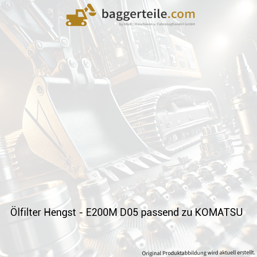 Ölfilter Hengst - E200M D05 passend zu KOMATSU