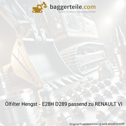 Ölfilter Hengst - E28H D289 passend zu RENAULT VI