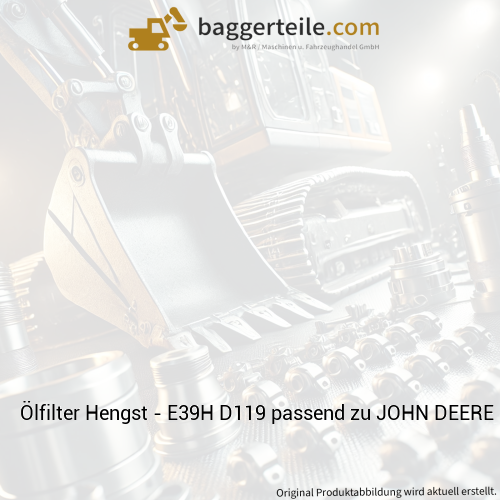 Ölfilter Hengst - E39H D119 passend zu JOHN DEERE