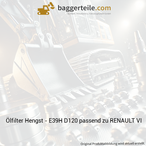 Ölfilter Hengst - E39H D120 passend zu RENAULT VI