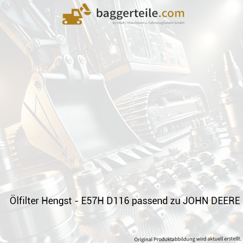 Ölfilter Hengst - E57H D116 passend zu JOHN DEERE