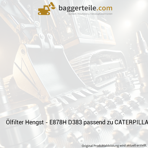 Ölfilter Hengst - E878H D383 passend zu CATERPILLAR