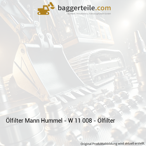 Ölfilter Mann Hummel - W 11 008 - Ölfilter