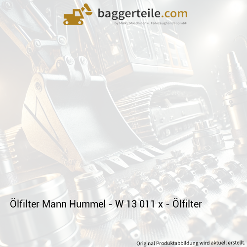 Ölfilter Mann Hummel - W 13 011 x - Ölfilter