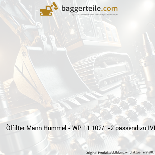 Ölfilter Mann Hummel - WP 11 102/1-2 passend zu IVECO