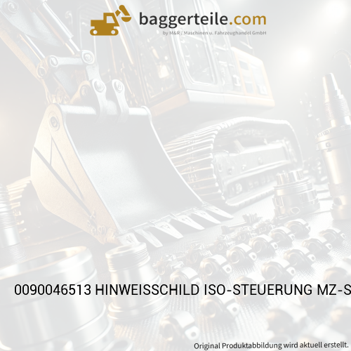 0090046513 HINWEISSCHILD ISO-STEUERUNG MZ-STIEL PVC-TRANSP.