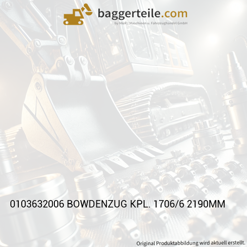 0103632006 BOWDENZUG KPL. 1706/6 2190MM