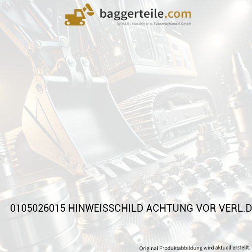 0105026015 HINWEISSCHILD ACHTUNG VOR VERL.D.KAB.AUSL.ABSENK.U