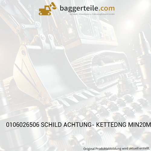 0106026506 SCHILD ACHTUNG- KETTEDNG MIN20MM