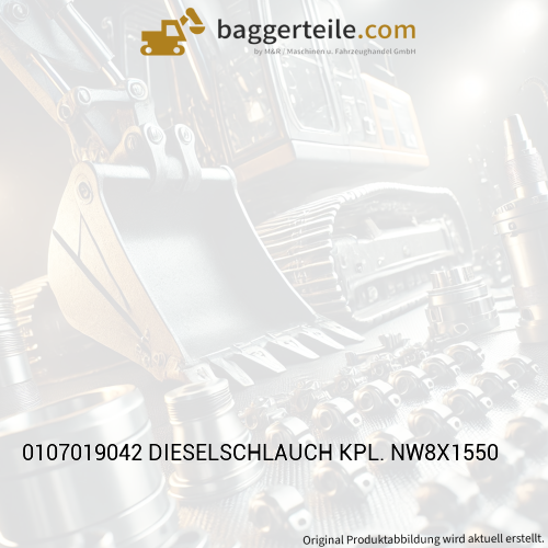0107019042 DIESELSCHLAUCH KPL. NW8X1550