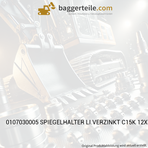 0107030005 SPIEGELHALTER LI.VERZINKT C15K 12X240