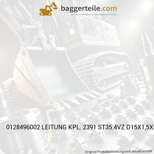 0128496002 LEITUNG KPL. 2391 ST35.4VZ D15X1,5X2140