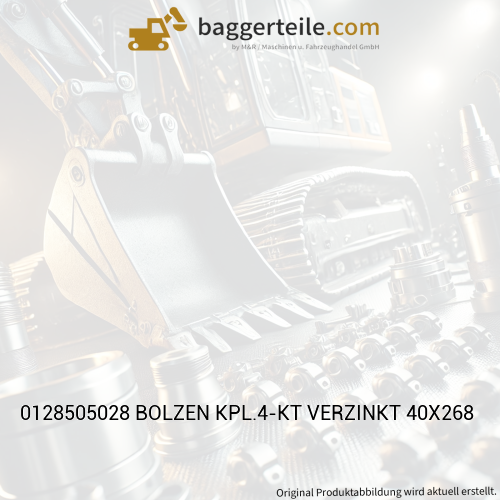 0128505028 BOLZEN KPL.4-KT VERZINKT 40X268