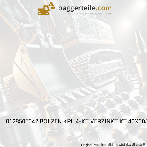 0128505042 BOLZEN KPL.4-KT VERZINKT KT 40X303