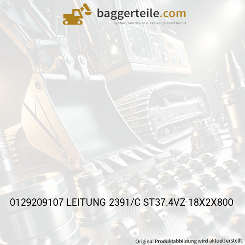 0129209107 LEITUNG 2391/C ST37.4VZ 18X2X800
