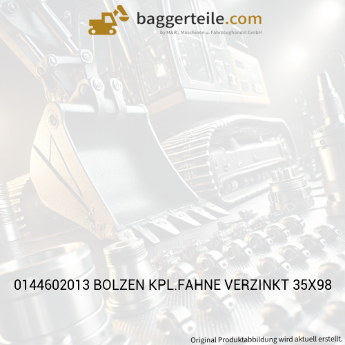 0144602013 BOLZEN KPL.FAHNE VERZINKT 35X98