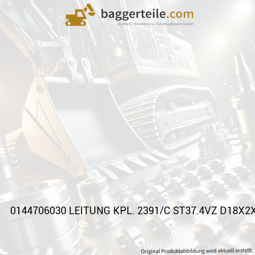 0144706030 LEITUNG KPL. 2391/C ST37.4VZ D18X2X290