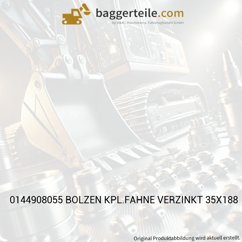 0144908055 BOLZEN KPL.FAHNE VERZINKT 35X188