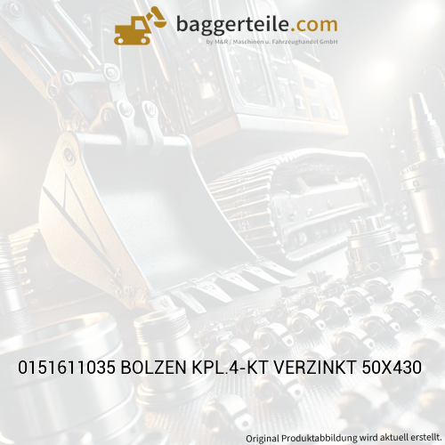 0151611035 BOLZEN KPL.4-KT VERZINKT 50X430