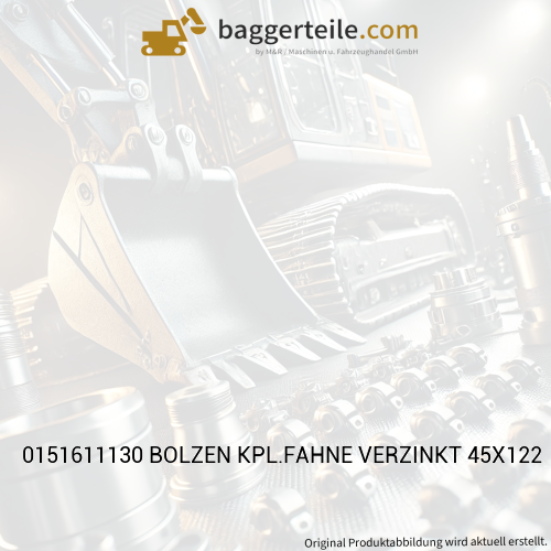 0151611130 BOLZEN KPL.FAHNE VERZINKT 45X122