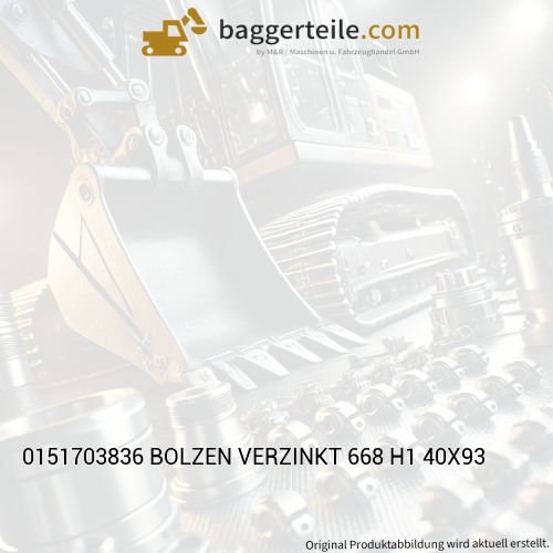 0151703836 BOLZEN VERZINKT 668 H1 40X93