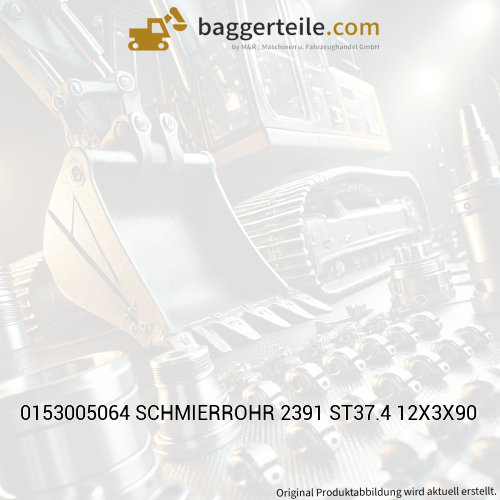 0153005064 SCHMIERROHR 2391 ST37.4 12X3X90