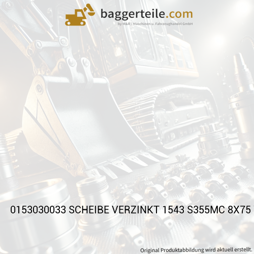 0153030033 SCHEIBE VERZINKT 1543 S355MC 8X75 Y
