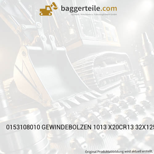 0153108010 GEWINDEBOLZEN 1013 X20CR13 32X125