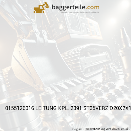 0155126016 LEITUNG KPL. 2391 ST35VERZ D20X2X1310