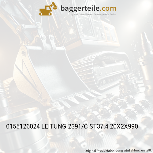 0155126024 LEITUNG 2391/C ST37.4 20X2X990