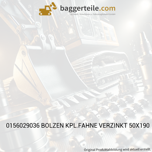 0156029036 BOLZEN KPL.FAHNE VERZINKT 50X190