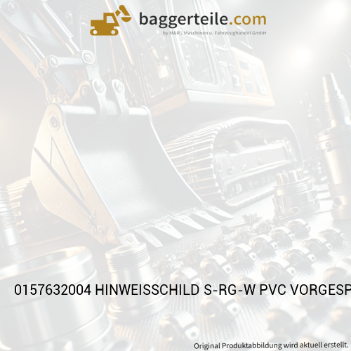 0157632004 HINWEISSCHILD S-RG-W PVC VORGESP.FEDER
