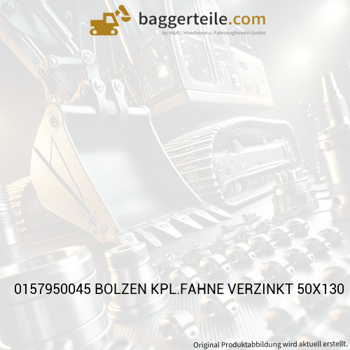 0157950045 BOLZEN KPL.FAHNE VERZINKT 50X130