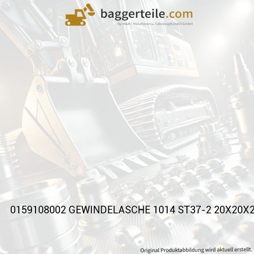 0159108002 GEWINDELASCHE 1014 ST37-2 20X20X20