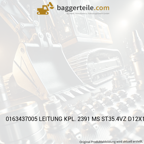 0163437005 LEITUNG KPL. 2391 MS ST35.4VZ D12X1,5X2340