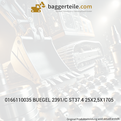 0166110035 BUEGEL 2391/C ST37.4 25X2,5X1705