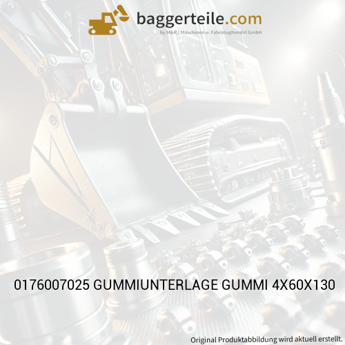 0176007025 GUMMIUNTERLAGE GUMMI 4X60X130